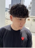 波巻きパーマツイストスパイラルパーマメンズ名駅名古屋