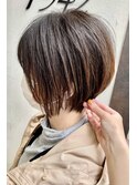 大人可愛い前下がりショート/前下がりショートボブ◯