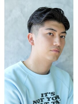 にもう ニュアンスパーマ アッシュブラックカルマパーマ