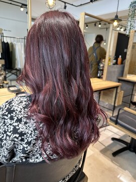 ソラ ストリートサロン(SORA.STREET SALON) うる艶カシスピンク