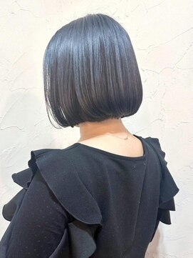 レイール 下北沢(Reir) 【Reir_下北沢】＊Aラインボブ＋ブルーグレージュ＊