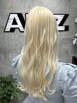 オルズ 渋谷(ALLZ)&nbsp;ハイトーンスーパーブロンドダブルカラーケアブリーチケアカラー