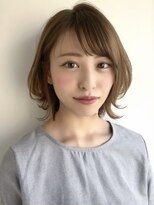 ハローバイシー 仙台(Hello by Sea)&nbsp;韓国風レイヤーボブ/前髪カット/ピンクブラウン[仙台]