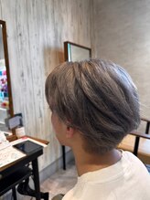 エヌアンドエー 杉戸高野台店(N&A) メンズカット 透明感カラー×毛流れニュアンスパーマ
