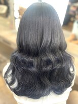 ラビス 浦和(Lovis)&nbsp;デザインカラー/レイヤーカット/ウェットヘア/夏のヘアアレンジ