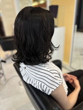 シャンプーボーイエイムス(SHAMPOO BOY aims) 黒髪パーマ