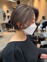 ティダスマイル ふじみ野店(tida smile)&nbsp;脱白髪染めハイライト＊白髪ぼかしベージュ20代30代40代50代