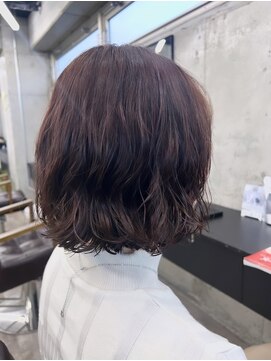 モアナ バイ ヘッドライト大宮店(Moana by HEADLIGHT) Moana【大宮】#デジタルパーマ#パーマ#コテ巻き風#ボブ