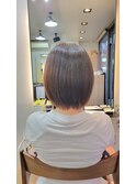短めスタイルも縮毛矯正できます！