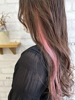 エムコレクション 丸亀店 インナーカラーピンク/サーモンピンク