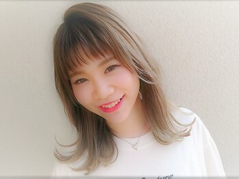 アンディーン (undine)の写真/ダメージレスで透明感のある色味を実現!トレンドの外国人風カラーも、透明感たっぷりの仕上がりに♪