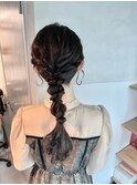 【ローポニーテール】結婚式/二次会/銀座/有楽町/アレンジ