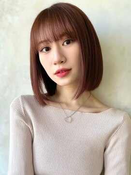 アフロート ルヴア(AFLOAT RUVUA) AFLOAT RUVUA ボブ　レイヤーカット/前髪カット