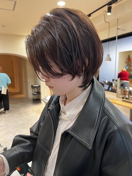 シム 千葉(sim) ウルフライクなスタイルとブラウンカラー　stylist今井