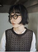 クラシカルな雰囲気のニュアンスボブ　【祐天寺/ボブ/パーマ】