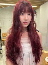ケイトミラー(KATE Mirror) ロングレイヤー暖色カラー