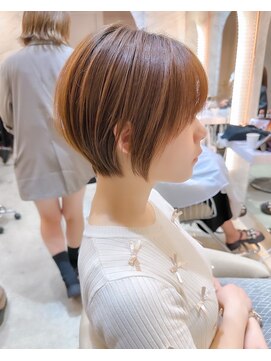 ロンド エスポワール 錦糸町(Lond espoir) ミニウルフレイヤーカット顔周りカット前髪カットショート錦糸町