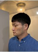 20代30代40代◎MEN'SHAIRブルーブラックビジネスヘア