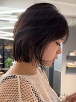 ジアン テラス(GIEN TERRASSE)&nbsp;ニュアンスボブフェイスレイヤー/岸本