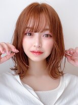 セイドット オモテサンドウ(Say. omotesando) Say.ミディアム外ハネボブモーヴピンクコーラルオレンジ表参道