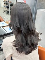 ケーツー エム 京都ラクエ(k-two emu)&nbsp;オリーブグレージュ*透明感カラー*レイヤーカット*髪質改善