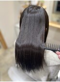 髪質改善ストレート