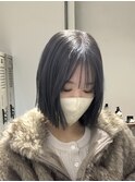 切りっぱなしボブ/レイヤーボブ/小顔ヘア/ボブ