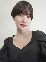 POCKET郡山安積店 ショートカットレイヤーカット髪質改善縮毛矯正【4月1日OPEN予定】&nbsp;マッシュショート×髪質改善カラー