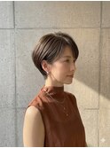40代50代耳掛けコンパクトショートボブ