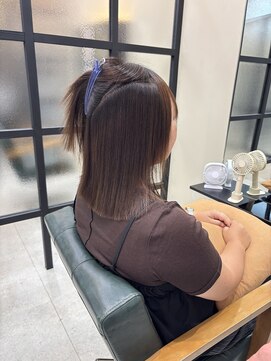 エンシエナ 玉造(en Siena) 朝の時短*地毛風ストレート¥15500