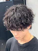 オーバル ジングウマエ(OVARL jingumae) 波巻きパーマシャドウパーマサーフカール