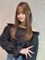 ロンドシトリン 四条烏丸(Lond citrine) 岡田洸太/韓国ボブ/韓国レイヤー/縮毛矯正/ヘーゼルベージュ