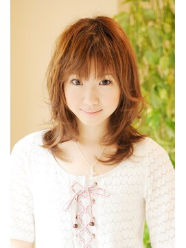 グッドリーフヘアー(good leaf hair) 大人かっこいい無造作ミディー☆