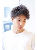 ハピネス 河原町店(Happiness)&nbsp;【アップバングショート】ラベンダーアッシュ