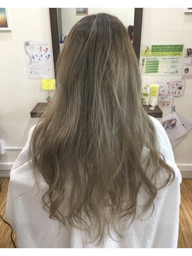 カナオア ヘアーデザイン(kanaoa hair design) ハイトーンロングラ