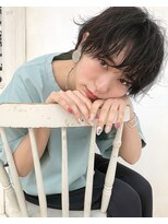 ギフト(GIFT)&nbsp;【GIFT】 ボブウルフ/ブルーグレージュ/グレージュカラー