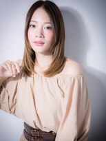 カバーヘア ブリス 北浦和(COVER HAIR bliss) *bliss北浦和*センターパートで小顔見せ♪ヘルシーレイヤーx