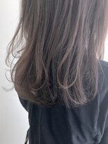 ピエドプール(PiED DE POULE)&nbsp;PiED DE POULE透けるカラー×アッシュグレージュ