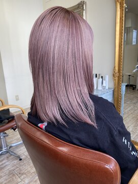 ヘア クレール(hair CREER) プラチナ☆パープル