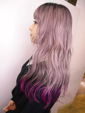 シェリエ(Cherie) 裾ピンク/ピンクカラー/ピンクベージュ/ホワイトピンク