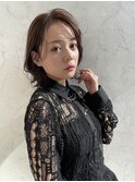 透明感/ボブ/フェイスレイヤー