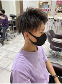 MEN'S HAIR ソフトツイスト×アップバング