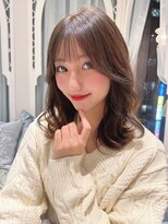 ロンド ロビン 栄(Lond robin)&nbsp;【Lond robin】河野まい　韓国風/くびれヘア/メルティカラー