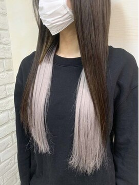 アンククロス 表参道(ANKH CROSS) エクステで作るインナーカラー