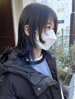 アゴーグ(agog) インナーカラーブルー