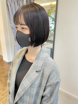 ヘアーアイスカルテット(HAIR ICI QUARTET) 20代30代40代小顔切りっぱなし大人ボブ髪質改善