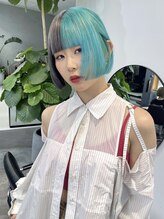 リッチ(RITZY) 【RITZY】2section color × mini bob cut