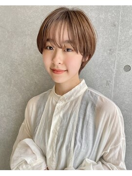 アッシュ 都立大学店(Ash) 大人ショート/ヘルシーレイヤー/似合わせカット/艶髪[都立大学]