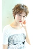 小顔マニッシュショート