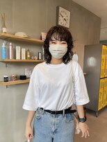 ナループロア ハチ(Nalu pu loa hachi)&nbsp;パーマが上手い美容室/ウェーブパーマ//レイヤーパーマ